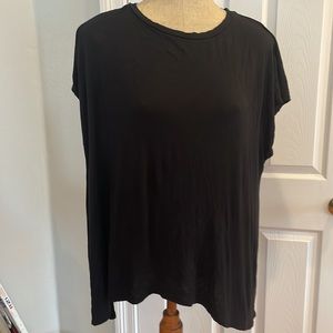 Forever 21 black top cap sleeves